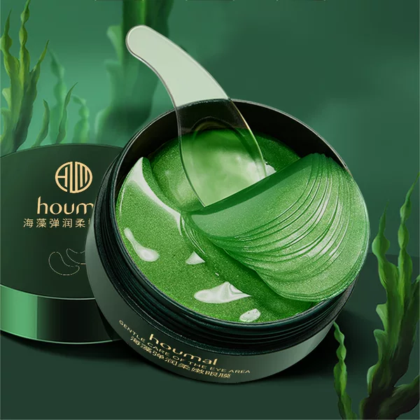 Humei seaweed elastic Moisturizing Soft eye mask patch lifting elastic moisturizing eye care hydrating moisturizing eye mask