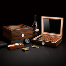 CIGARLOONG/茄龙雪茄盒密封雪松木便携家用雪茄保湿盒CLA-21KY11