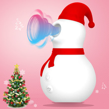 圣诞雪人吸吮器女性吸乳震动多功能自器慰性爱器具跨境成人用品