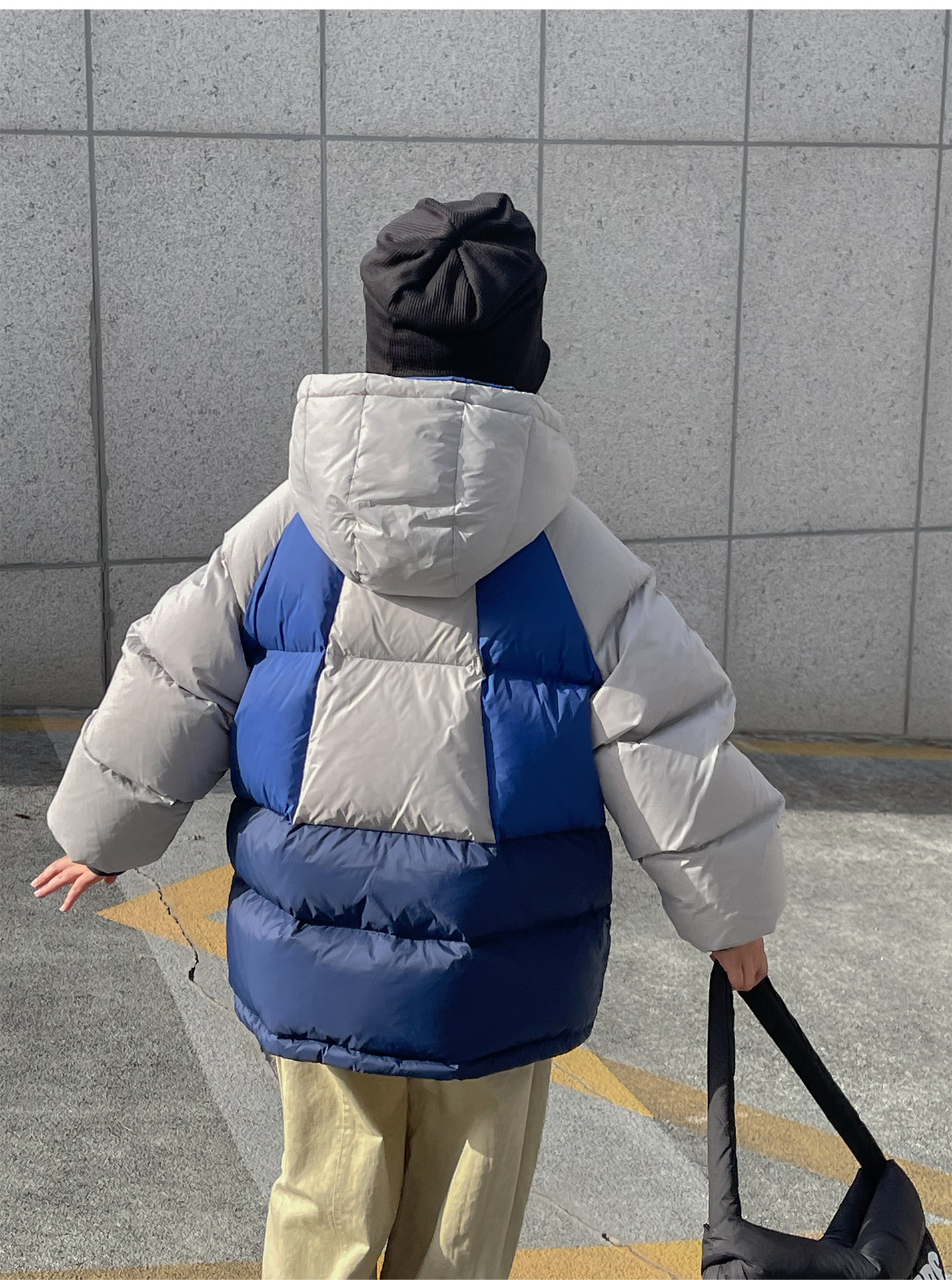 Kids' Clothing Winter new thickened children's down jacket Korean style fashion boys and girls hooded bread clothing short coat trendy_voghion.com