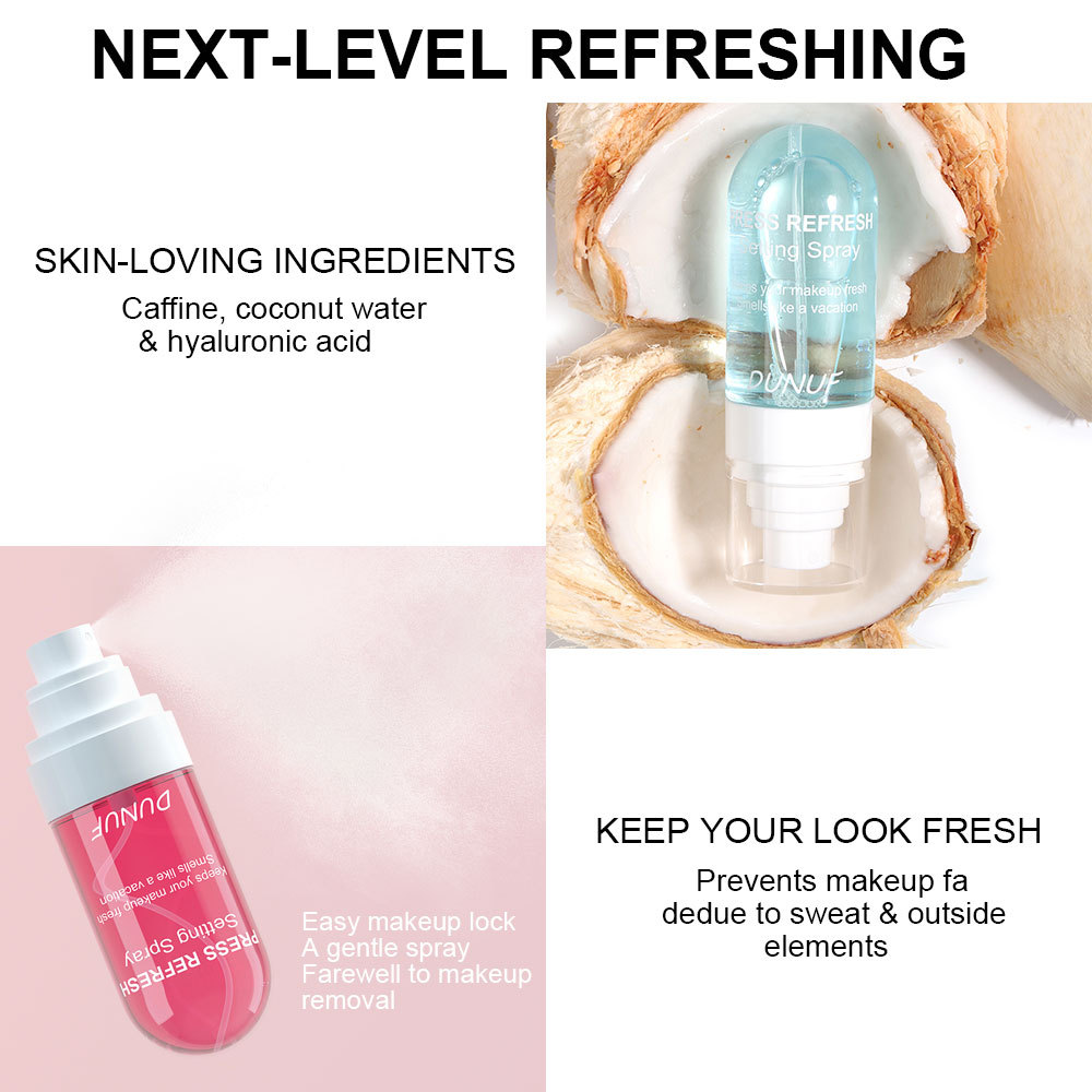 DUNUF Setting Spray Moisturizing, Oil-Controlling and Hydrating 55ml Please check! Link Disclaimer - For Foreign trade only undefined