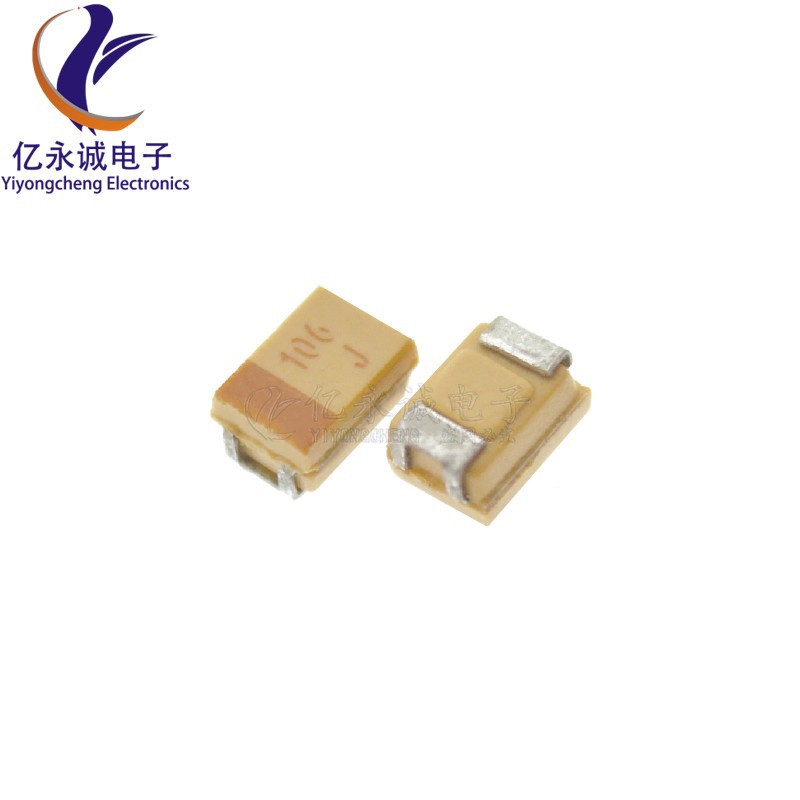 贴片钽电容1UF 22UF 33UF 47UF 100UF 6.3V 4VP型105 226 476 107