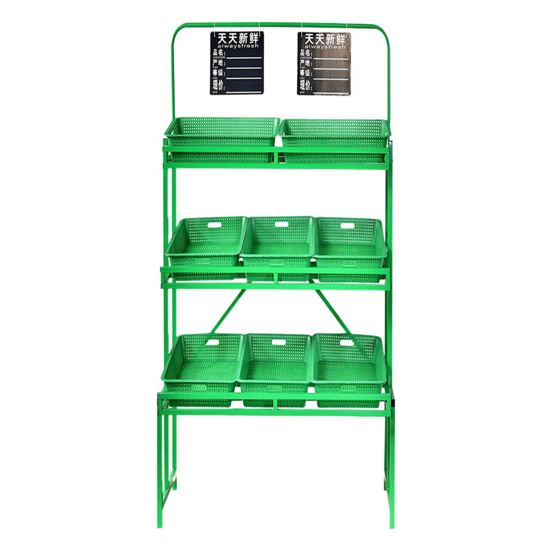 Овощная полка фруктовый магазин супермаркет коммерческий стеллаж для свежих многослойных фруктов стеллаж для фруктов и овощей стеллаж для хранения