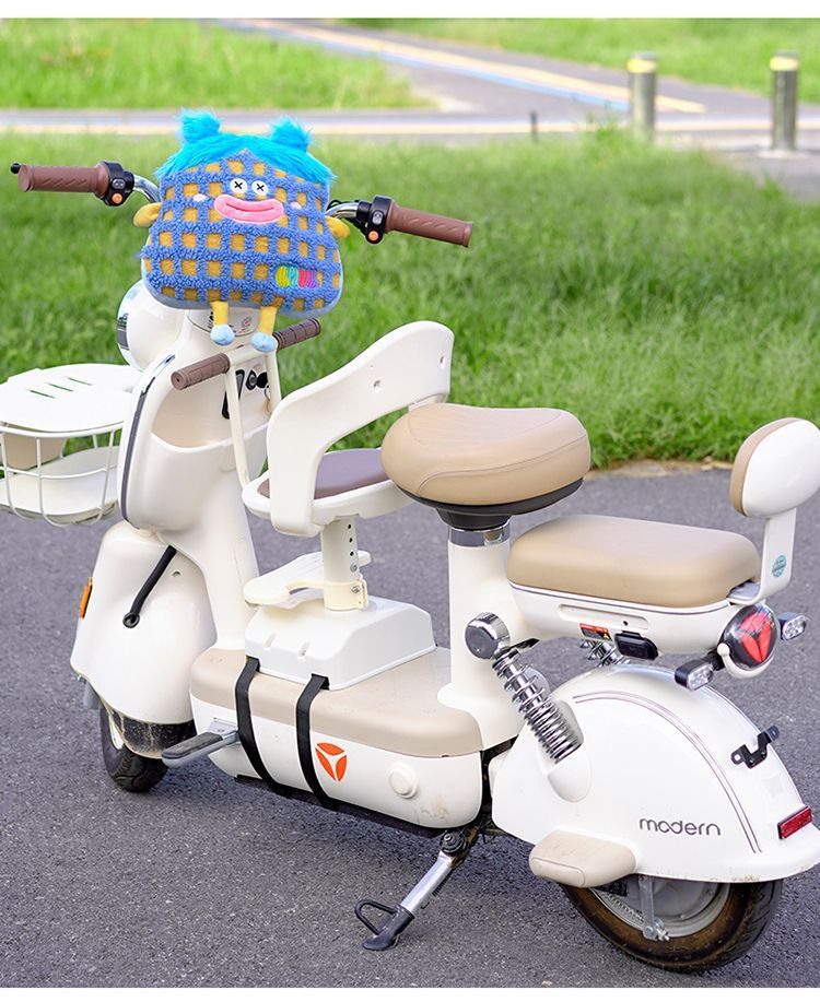 Cartoon Monster-Shaped Anti-Collision Pad for Electric Vehicles, Cute and Adorable, a Travel Essential for Protecting Baby's Head, Suitable for All Seasons