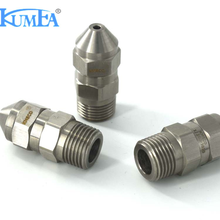 窄角实心锥喷嘴小角度喷头可拆卸分体式清洗喷嘴不锈钢冷却喷嘴