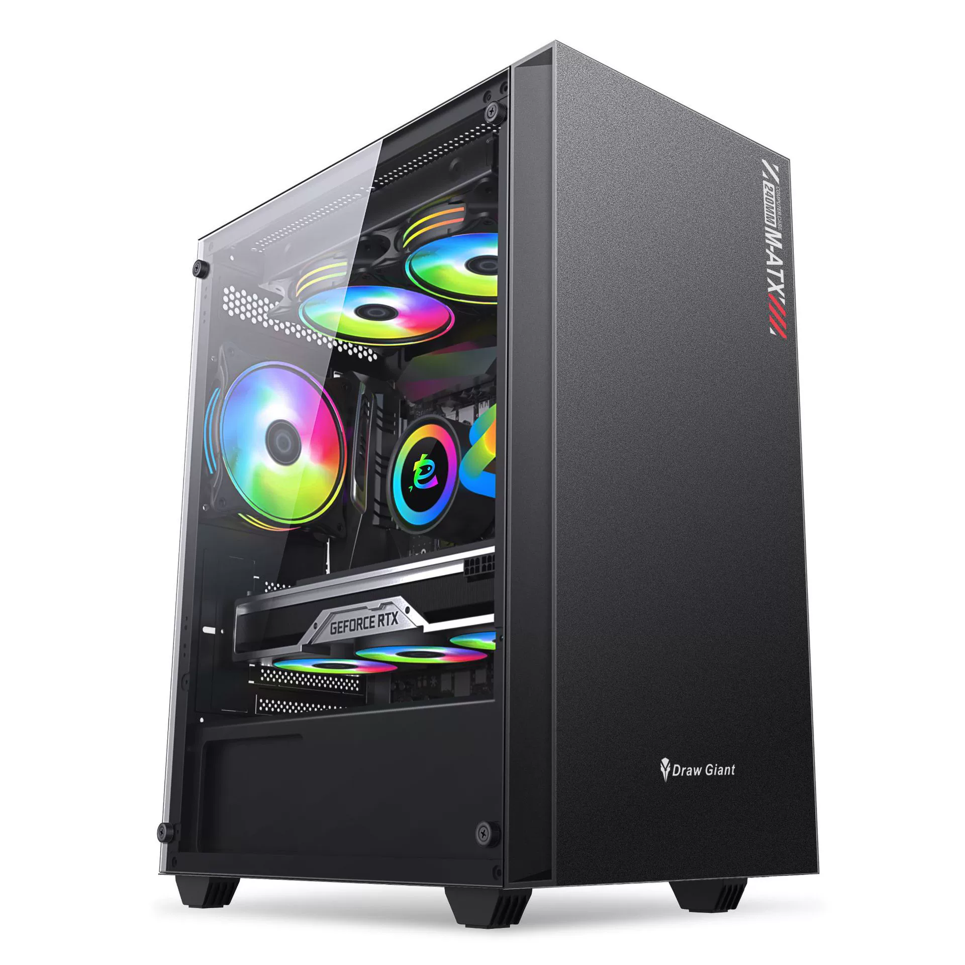 Заводская прямых продаж настольный компьютер i5/i7 e-sports с независимой графикой 4060 для дома и офиса сборка компьютерного корпуса оптовая