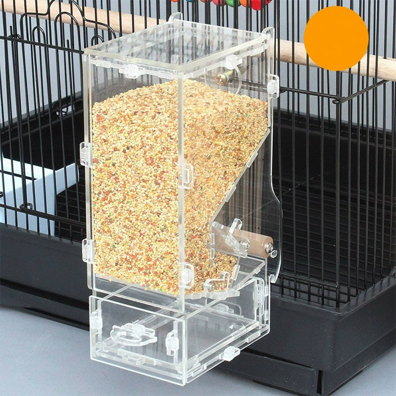 Амазонка трансграничный мульти-акриловый кормушка на открытом воздухе прозрачный креативный кормушка для домашних животных автоматический подпитатель