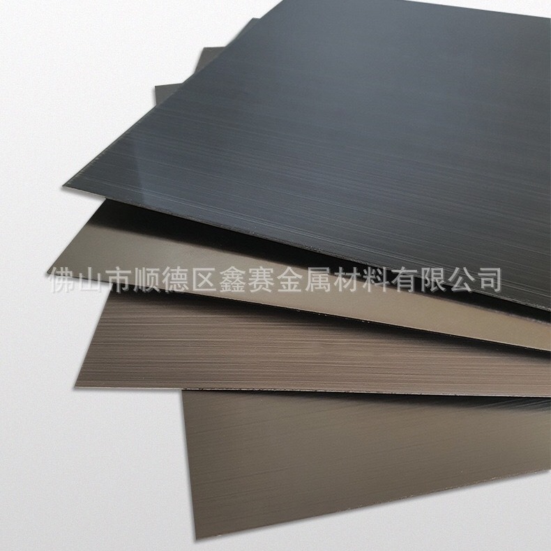 不锈钢翡翠绿黑钛拉丝玫瑰粉拉丝纳米铜不锈钢电梯门套装饰201304