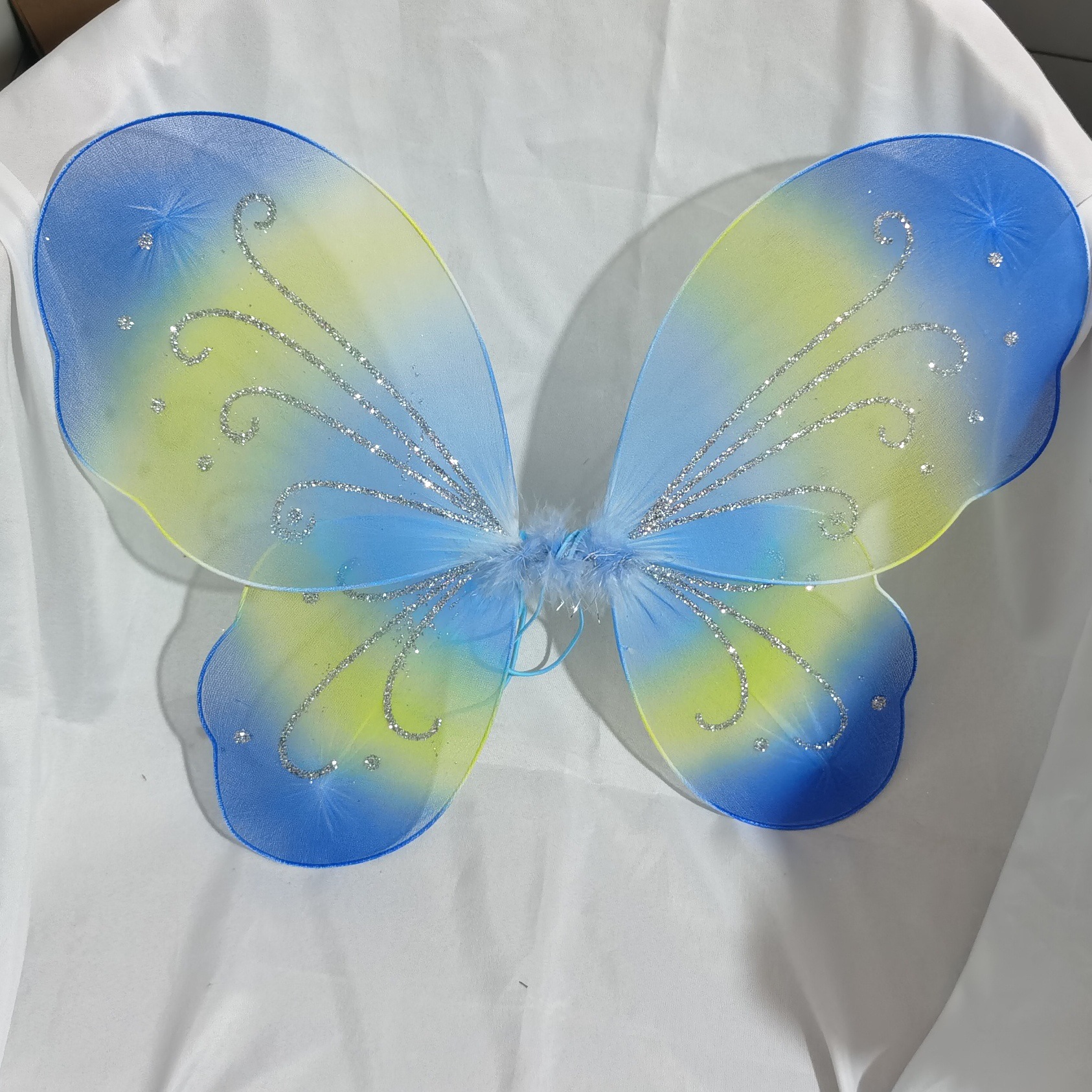 Alas de mariposa coloridas para niños, disfraz de actuación, accesorios para escenario