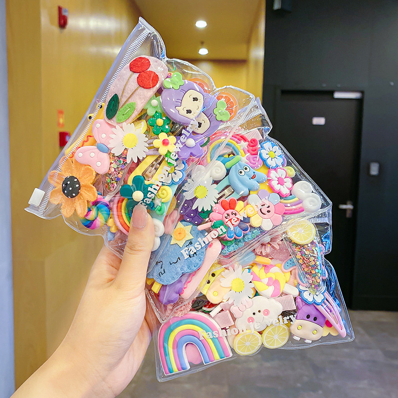 Clip de verano Corea del Sur lindo traje roto horquilla Accesorios para el cabello para niños