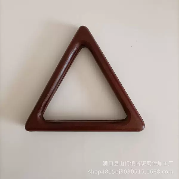 Bag Handle Accessories Simple Triangle Wooden Handle Wooden Handle Handle Handle Handmade DIY Woven Bag Accessories
