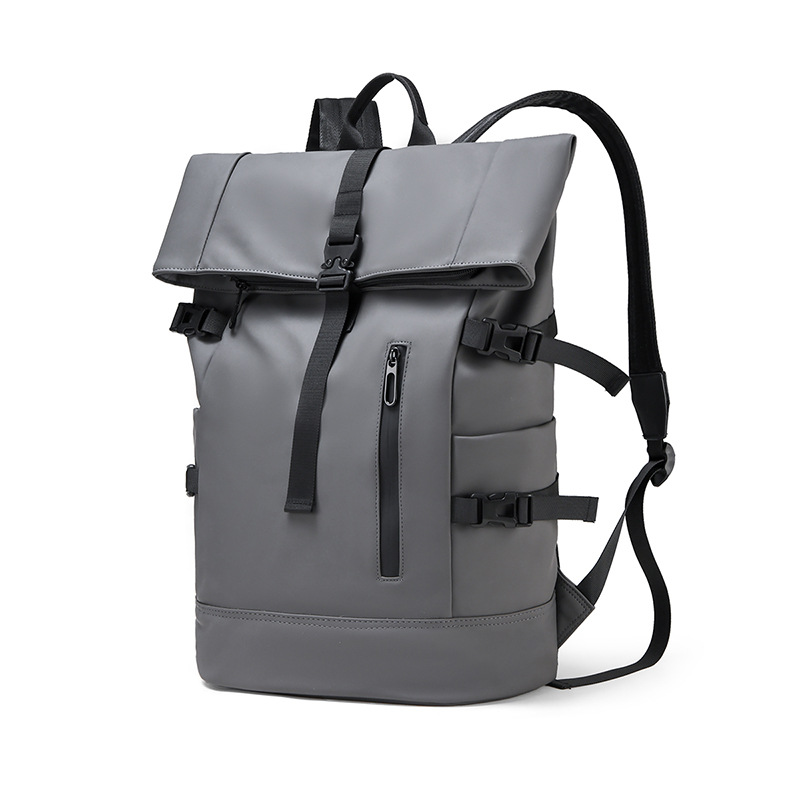 Cross-Border 2026 New Model Men's Large-Capacity Backpack for Commuting, Casual Use, Trendy Travel, Business Trips, and College Students' School Bags