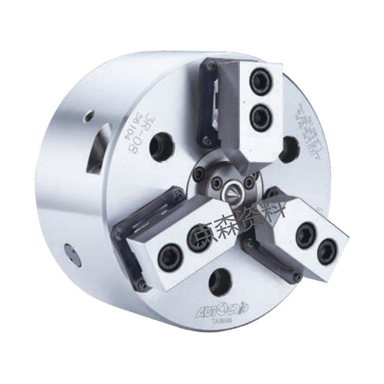 台湾嘉贺液压卡盘3R-08摆动补偿型三爪卡盘3R-10佳贺固力普卡盘