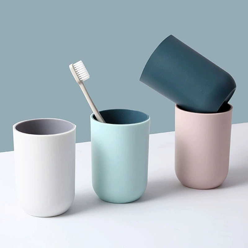 Креативная двухслойная чашка для мытья рта для взрослых пар чашка для мытья рта дорожная портативная Бытовая чашка для щетки пластиковая чашка оптом