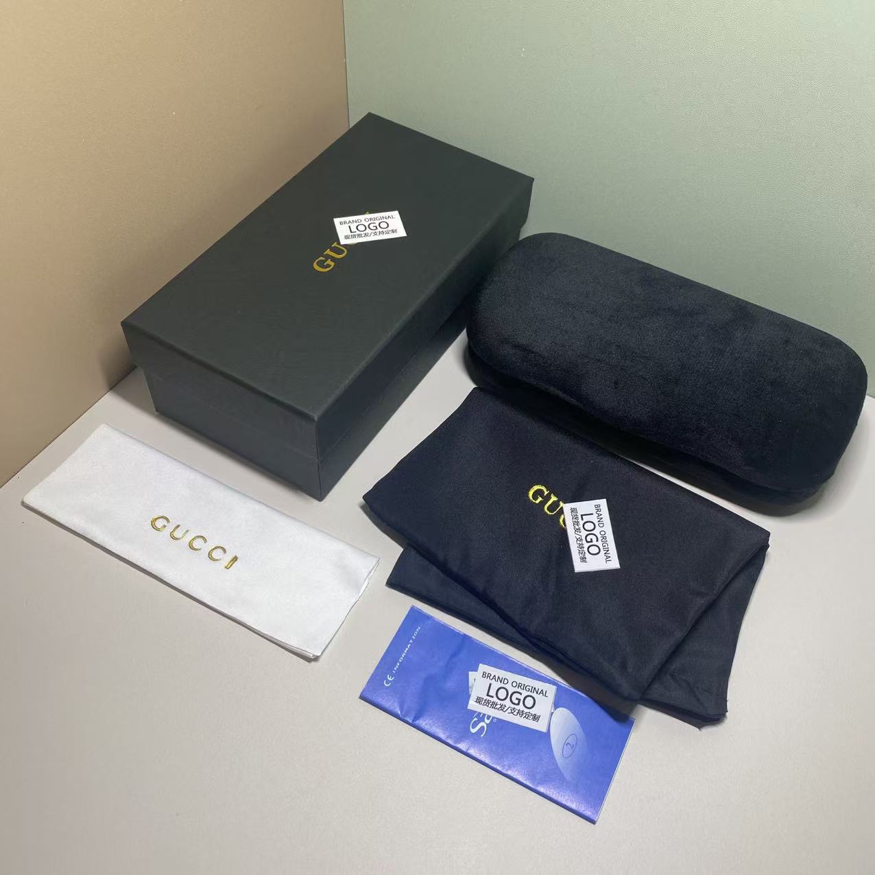 Fábrica al por mayor directa de una sola pieza de caja de espejos de alta calidad caja de almacenamiento gafas de sol gafas de sol caja de gafas de sol