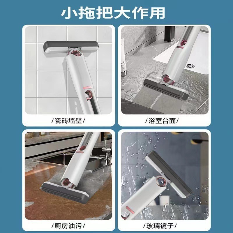 卸売りミニモップは手で手を洗ってデスクトップを軽く拭くスポンジ吸水キッチントイレを持っている|undefined