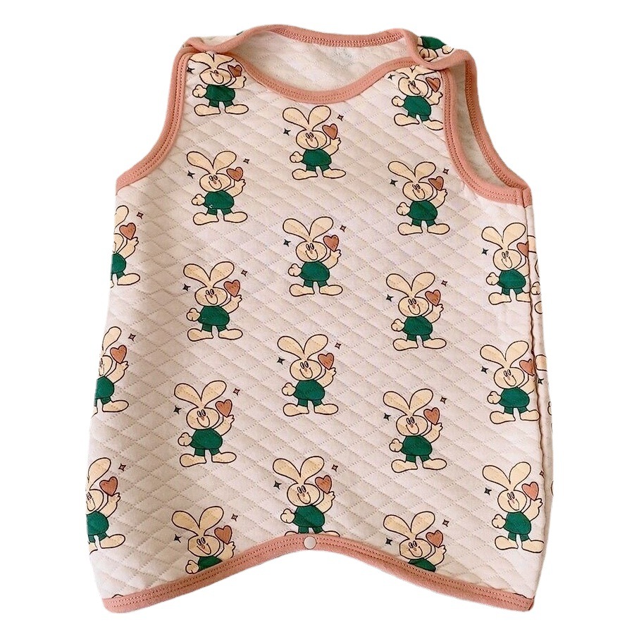 Saco de dormir de invierno para bebés Ropa para niños de estilo coreano Ropa para niños de invierno para el hogar de algodón para niños Bolsa de dormir de una pieza para bebés