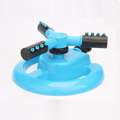 Factory Direct Sale Crescent-Shaped Nursery Fully Automatic Rotating Sprinkler with Tri-Angle Nozzle Garden Landscape Lawn Irrigation System