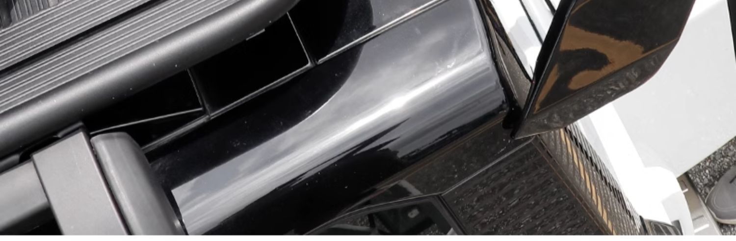 Chery iCAR 03 modified MC-R large tail integrated roof fixed wing spoiler appearance free of holes