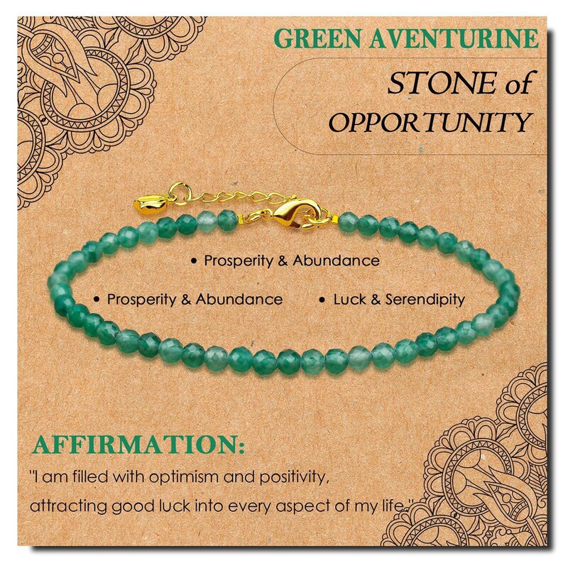 Amazon Natural Chalcedony Faceted Bead Bracelet with Adjustable Gold Chain, Motivational Gift, Faceted Garnet Bracelet