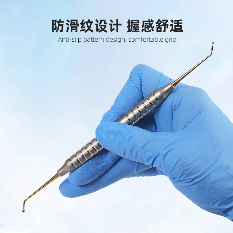 conjunto de relleno de resina estética oral, mango de acero de tungsteno dental, fijación y reparación de los dientes sueltos de la cavidad bucal