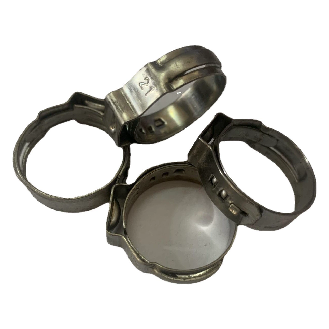 Производитель хомутов, трансграничный одноушный хомут из нержавеющей стали 304, бесступенчатый хомут с одним ухом, хомут для труб, хомут для шланга, прямая поставка