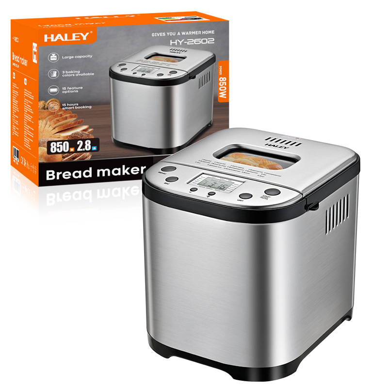 Haley European Standard Household Fully Automatic Kneading and Fermenting Smart Bun Maker Toaster Bread Baking Machine