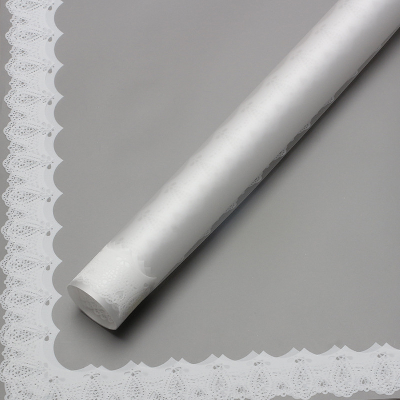 Huaxi encaje marco de papel hansu floral papel de embalaje impermeable engrosado florista material de floral al por mayor