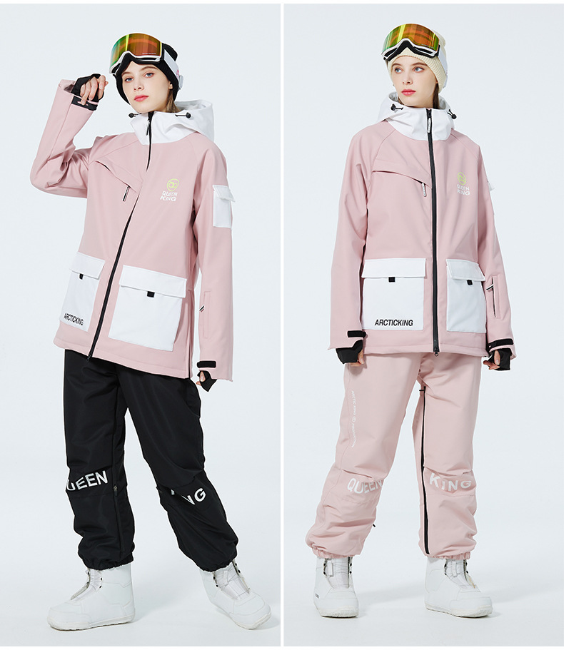 Herren Skianzug Set Warm Und Dick Für Snowboard Und Ski_voghion.com