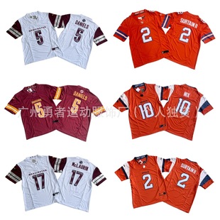 Wholesale Mustang Commander Denver # 10 Bo Nix 3Rd Generation Football Uniform Embroidered Jersey Foreign Trade Dropshipping