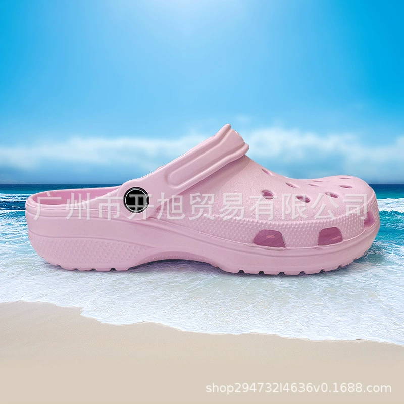 Кроссовки Classic Star, женские летние нескользящие дышащие сандалии из ЭВА, пляжная обувь, мужские тапочки с закрытым носком