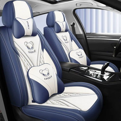 2025 New All-Inclusive Full Leather Four-Season Universal Car Cushion Seat Cover Manufacturer Wholesale