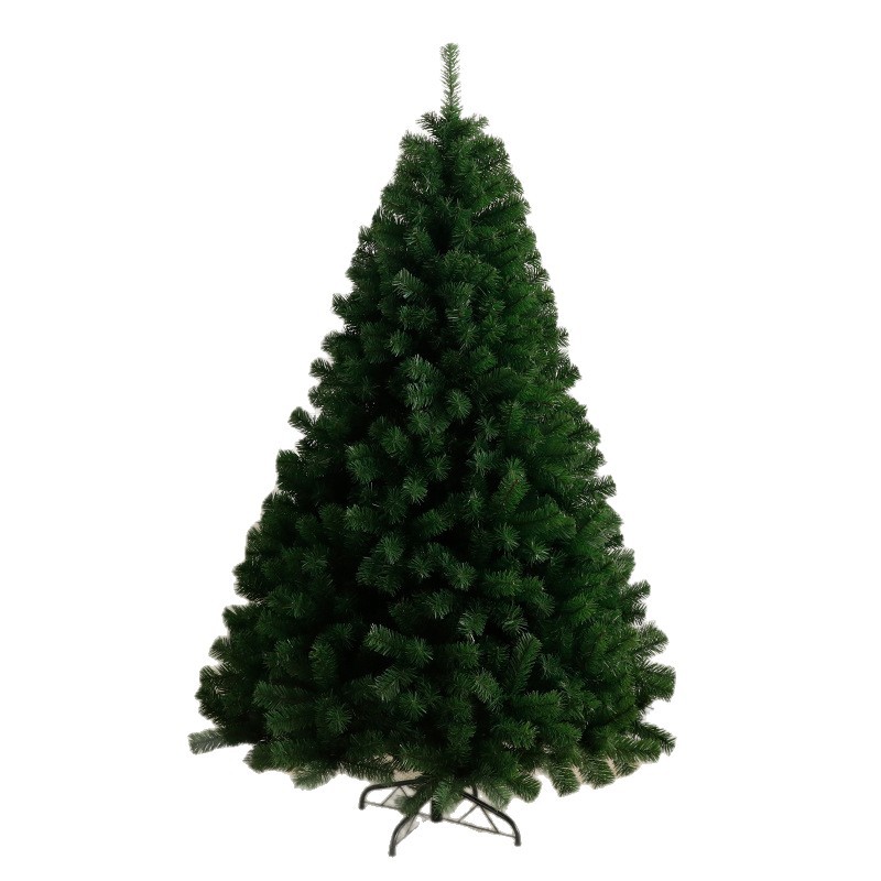 Shengyuan nuevo tamaño completo cifrado PVC decoración del árbol de Navidad hotel interior y exterior gran decoración del árbol de Navidad al por mayor