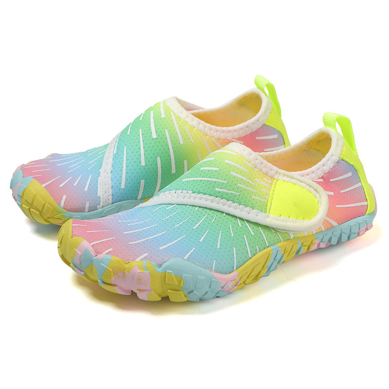 Climbing shoes, indoor training shoes for children, unisex, non-slip, breathable, suitable for treadmills and jump rope exercises, elementary school students' gymnastics and sports shoes