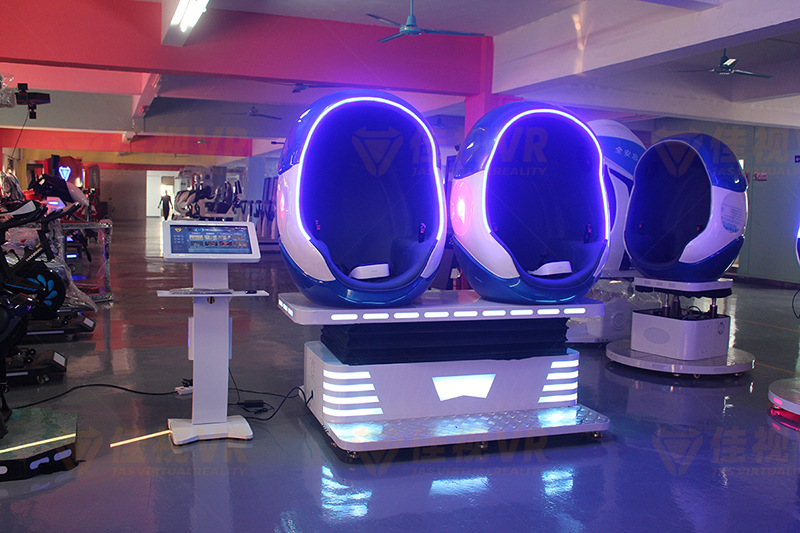 VR egg chair, large-scale experience hall amusement equipment, commercial VR psychological entertainment, body-sensing virtual reality amusement equipment Application Scenario