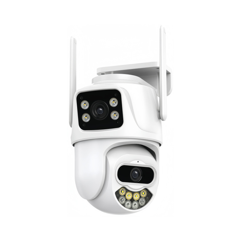 600万无线网络球机 6MP 3MP+3MP Two Lens ICSEE APP WIFI Camera