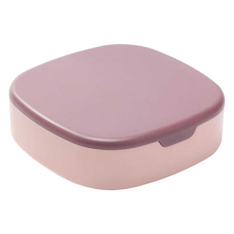 Caja de almacenamiento de joyería portátil caja de joyería de viaje niña lápiz labial collar pendientes caja de joyería multifuncional al por mayor