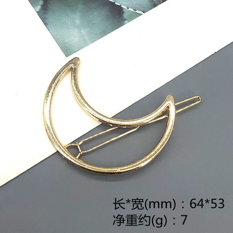 Металлическая зажим для волос, заколка- Crab pin с надписью, аксессуар для волос с бантом, корейский стиль, простой и элегантный дизайн