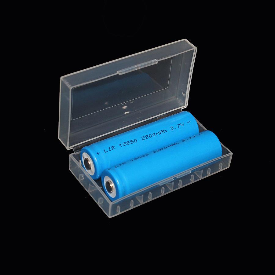 2-Sección 18650 caja de la batería 4-Sección 18350 caja de almacenamiento CR123A 17670 caja de la batería caja de plástico