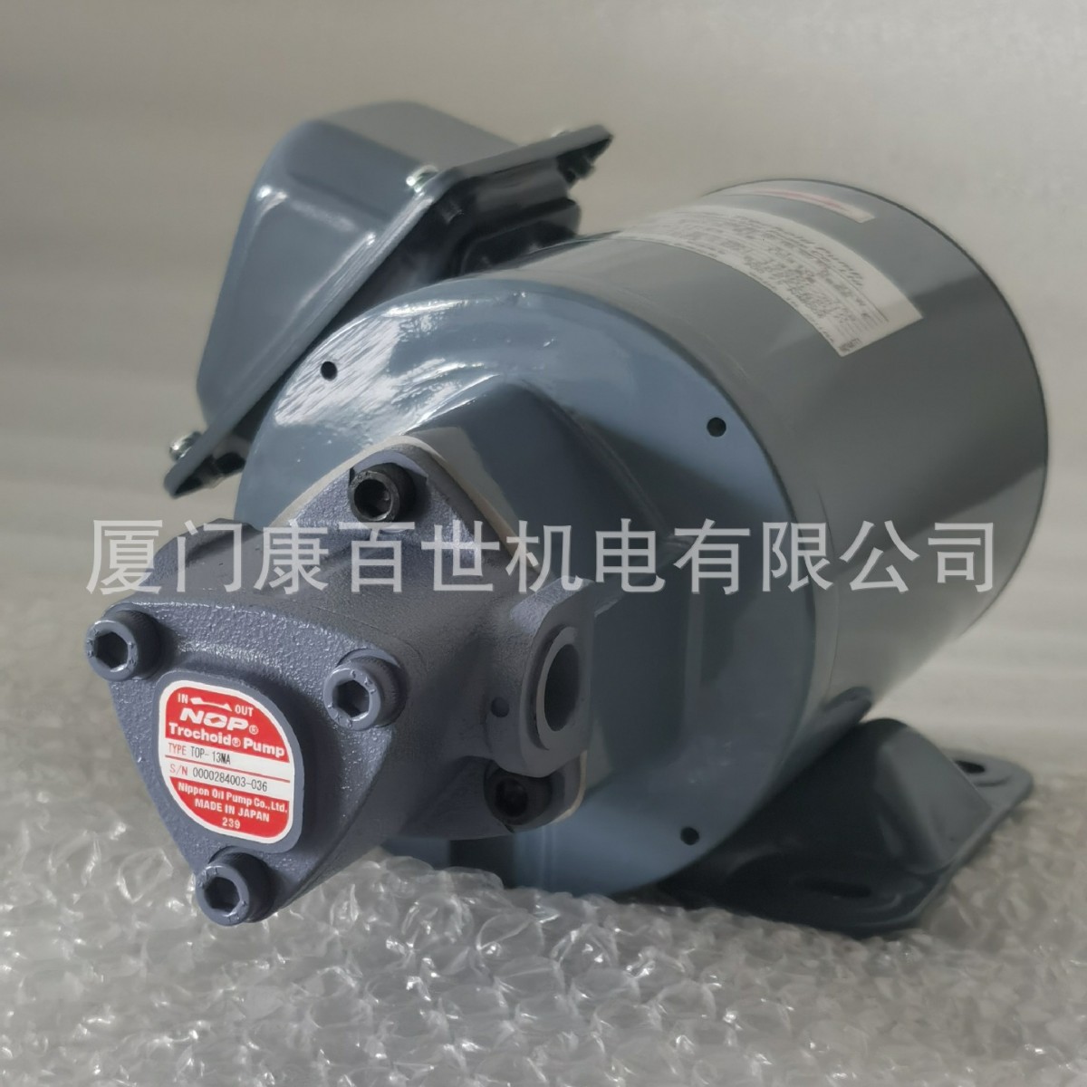 日本NOP油泵电机组TOP-2MY750-216HBM润滑泵 液压油泵