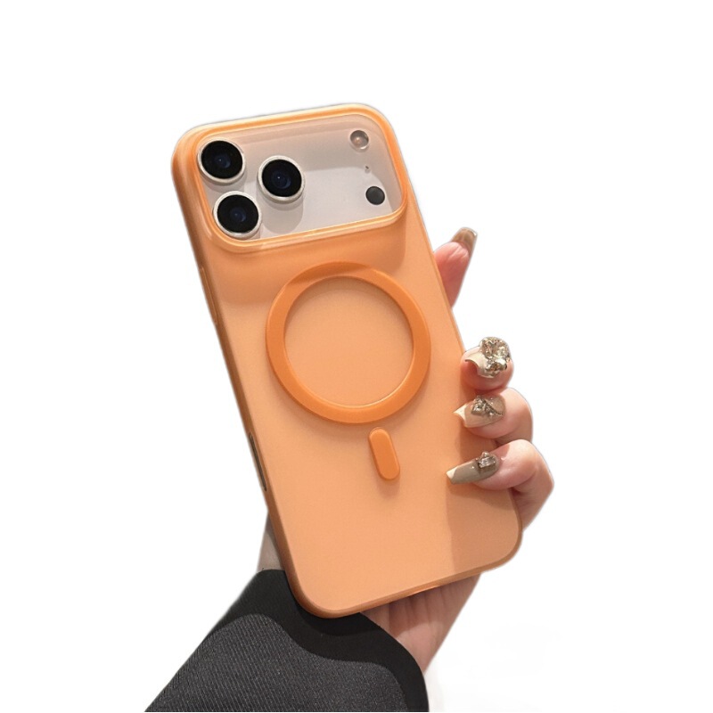 适用苹果17Pro磁吸磨砂手机壳iPhone17Air简约保护套17Promax超薄|undefined