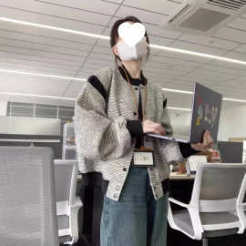 飞行员夹克短款春秋季2023新款小众卫衣棒球服