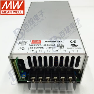 台湾明纬MSP-600-15 600W 15V 43A 单路输出PFC医疗型开关电源