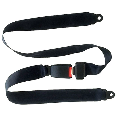 Seat Two-Point Safety Belt for Passenger Buses, School Buses, and Vans, Extra-Long 1.6m Manual Adjustment Two-Point Safety Belt