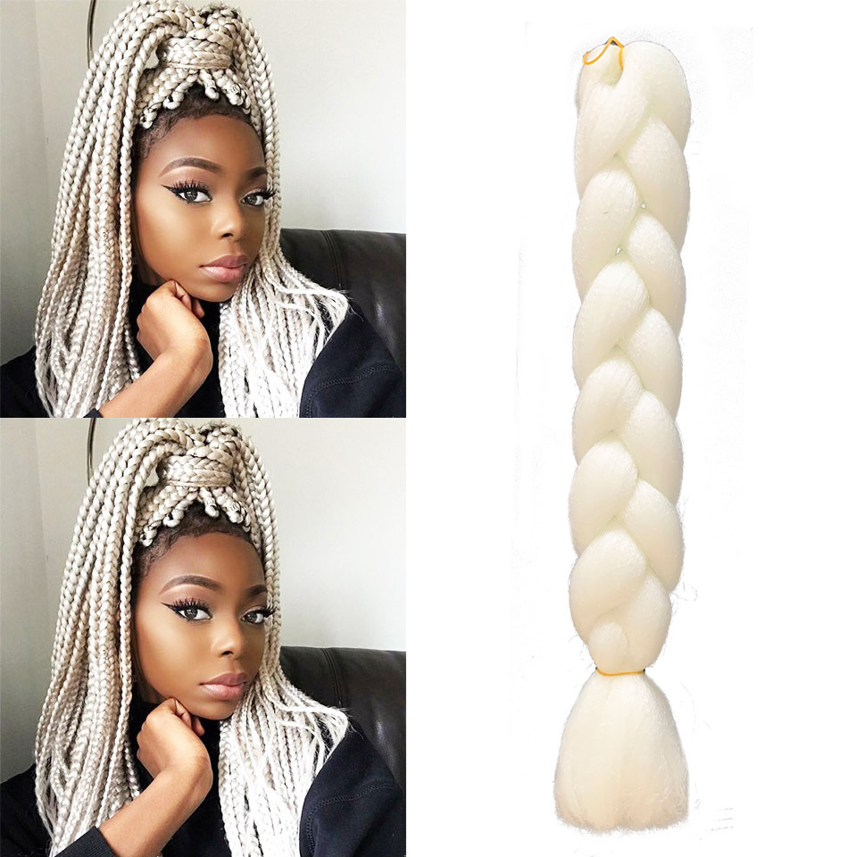 Trenzas negras africanas fibra química gran trenza peluca cabello largo trenza cabello trenza trenza cabello trenza sucia trenza sólida