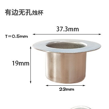 Color no poroso del níquel del borde ancho de los 23*19*0,5 MM