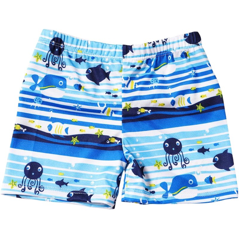 Children's Swimming Trunks Boys' Flat Angle Quick-drying Children's Baby's Swimming Trunks Boys Milk Silk Large Children's Swimming Trunks Hot Spring