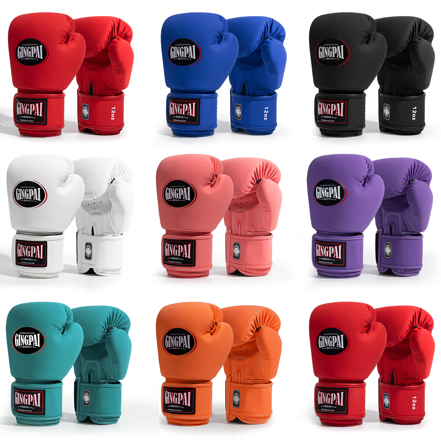 Professional Boxing Gloves for Adults, Men and Women, for Sanda Fighting, Muay Thai Training, Actual Combat, and Punching Bags, Made of Microfiber Leather