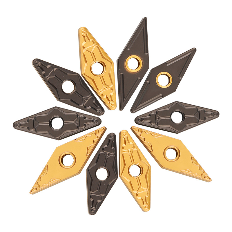 数控刀片合金VNMG160408车床车刀片外圆钢件加工开槽菱形车削刀片