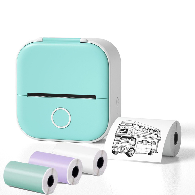 海外版t02家庭用ミスミニポケット携帯bluetoothラベル写真手帳サーマルプリンタ|undefined